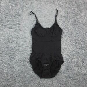 Ploppydolly Bodysuit Womens 2XL Black Shapewear Adjustable Straps Shaper NWT